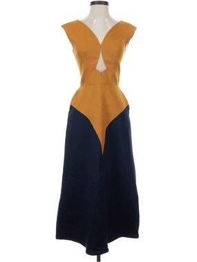 PEGGY HARTANTO Sculptural Avant-Garde Dramatic Latex Dress Size Small NWT